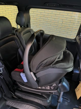 Silla de coche Recaro con base Isofix