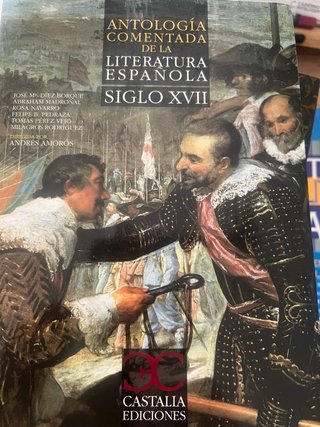 Antología comentada de la literatura española