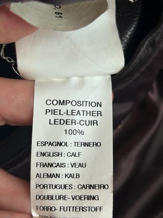 Chaquetón Piel Hombre Milano. Ver medidas.