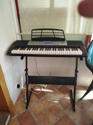 Teclado Electrónico MLS-939 una tecla no va.
