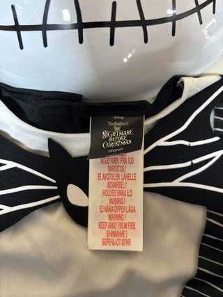 Disfraz oficial de Jack Skellington de Disney