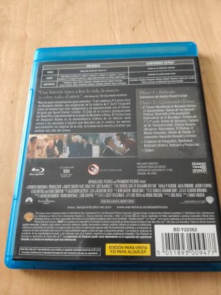 Blu-ray El Curioso Caso De Benjamin Button