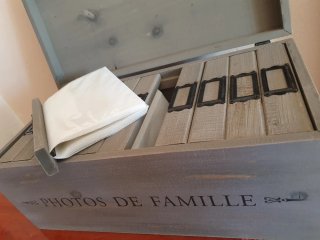 Caja de Madera para Fotos