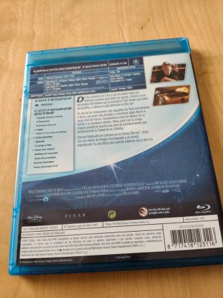 Blu-ray Ratatouille Disney Pixar Español