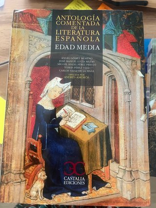 Antología comentada de la literatura española