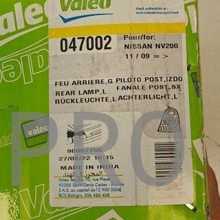 PILOTO TRASERO IZQUIERDO NISSAN NV200 NUEVO 047002
