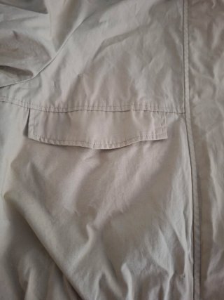 Chaqueta Zara tipo bomber beige T.13-14( 164cm)