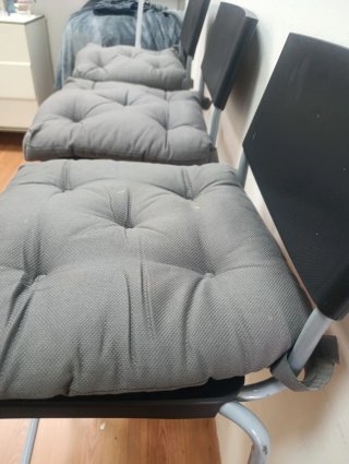 Set de 3 sillas altas