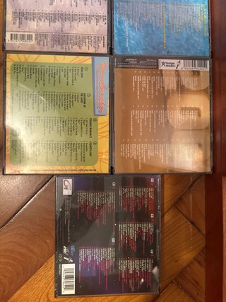 Lote de 7 Recopilatorios de Música en CD