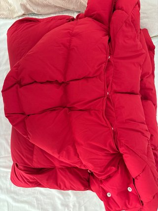Abrigo Plumón Alaska Tommy Jeans Rojo T.M