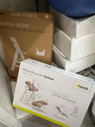 Trona Hauck Alpha Plus con Hamaca