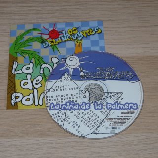 CD Promo Los Delinqüentes - La Niña de la Palmera