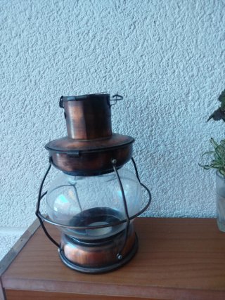 Farol Decorativo para Velas 21x15cm