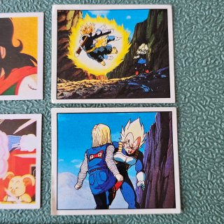 5 Cromos Vintage Dragon Ball Panini 1986