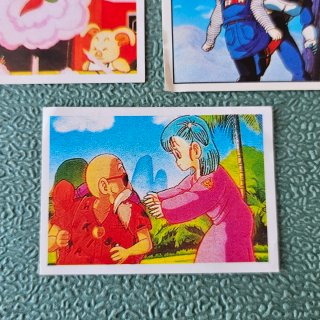 5 Cromos Vintage Dragon Ball Panini 1986