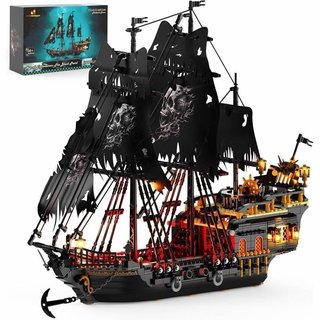 Set construccion barco pirata 1713 piezas NUEVO