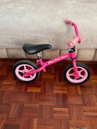Bicicleta sin pedales Chicco Rosa