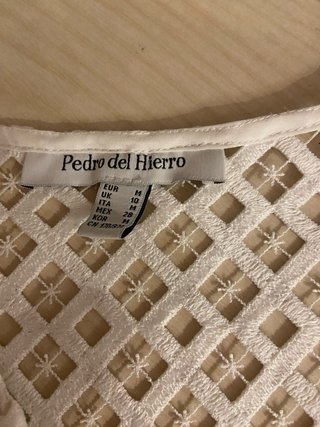 Blusa Pedro del Hierro Blanca Talla M