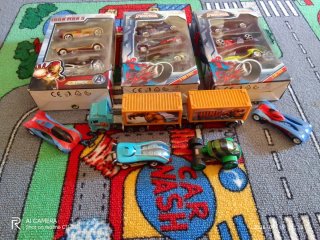 Lote de Coches Majorette Sets Marvel