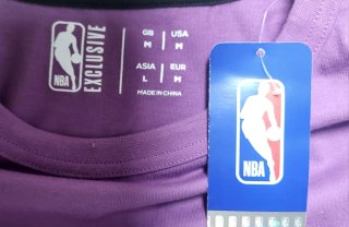 Camiseta NBA Morada Talla M