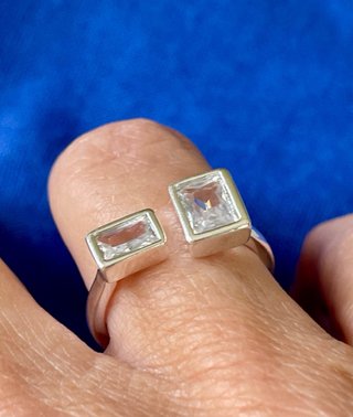 Anillo de Plata 925 ajustable