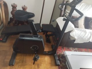 Bicicleta Estática Domyos Negra. No envío