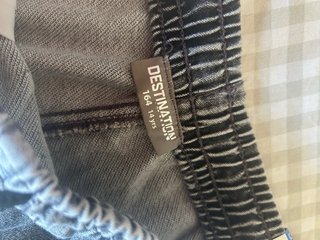 Pantalones vaqueros grises chico 14 años