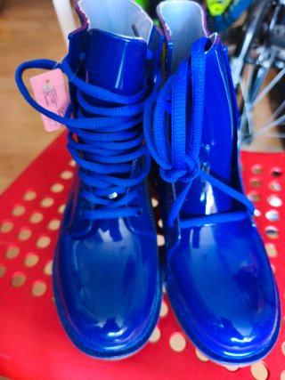 Botas de Agua Azules Talla 37