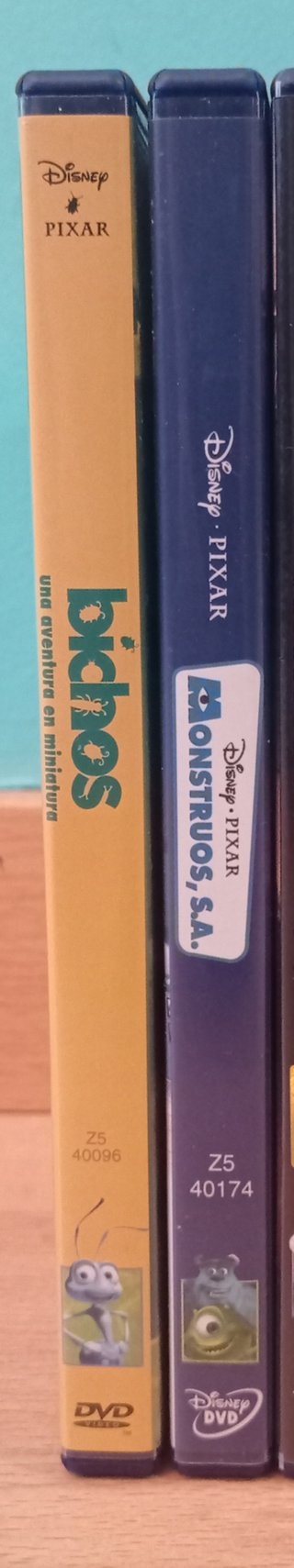 Lote 2 DVD Pixar Disney