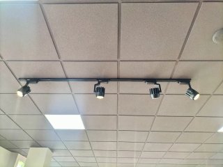 Carril LED Monofásico de 2 Metros(INCLUYE 4 FOCOS)