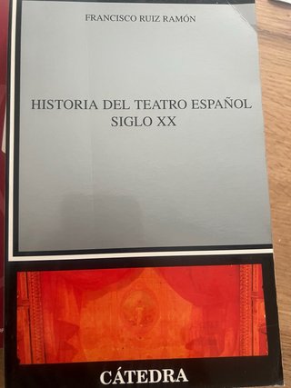 Historia del teatro español siglo XX