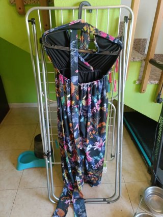 Mono de fiesta estampado