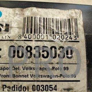 CAPOT VOLKSWAGEN POLO NUEVO 835030