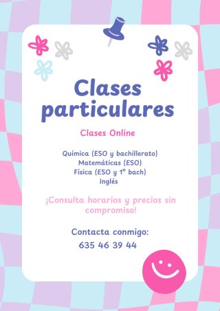 Clases Particulares Online 12€/h