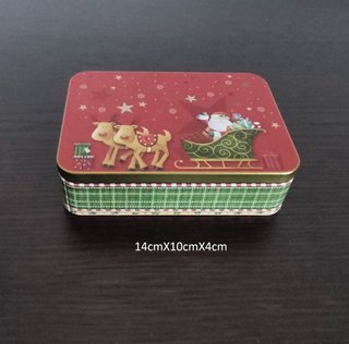 Conjunto de 3 latas decorativas