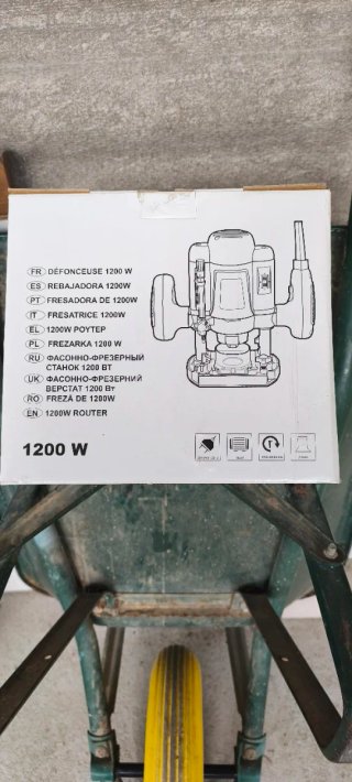 Fresadora de Madera 1200W
