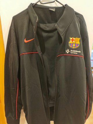 Chándal FCB Nike Negro Talla XXL