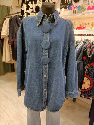 Cazadora vaquera oversize