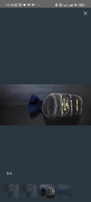 3x Fundas de golfe: Callaway, Taylormade, Mizuno