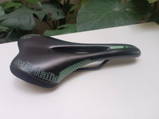 Sillín Selle Italia X-Cross Negro/Verde