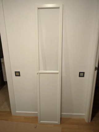 Puerta Oxberg IKEA Blanca Madera