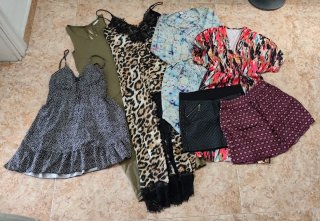 Lote Vestidos Faldas mujer talla 36