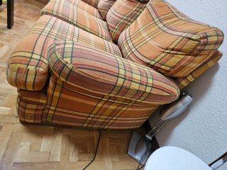 Sofá de 3 plazas estampado