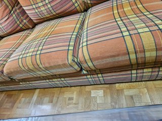 Sofá de 3 plazas estampado