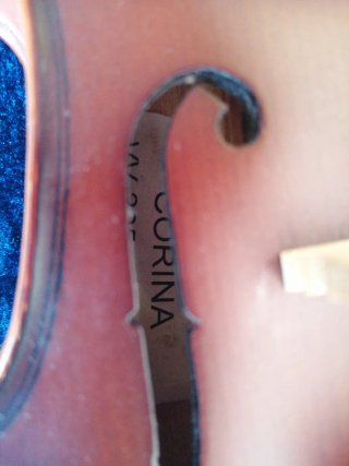 Violín 1/4 con funda rígida