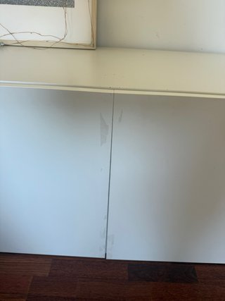 Mueble auxiliar blanco madera