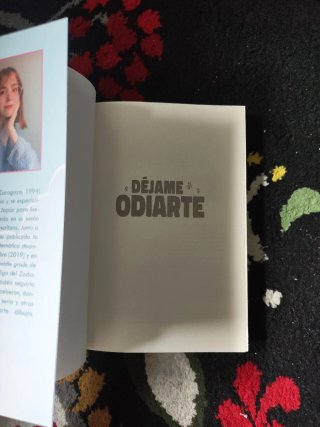 Déjame odiarte