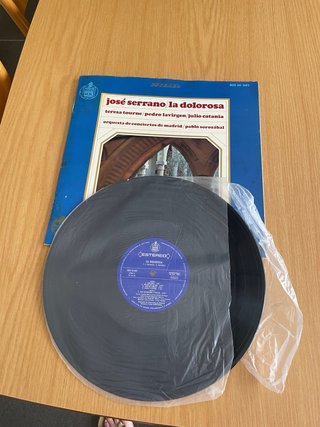 Vinilo José Serrano La Dolorosa