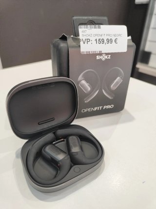 Auriculares Shokz OpenFit Pro Negros Seminuevos