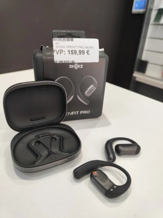 Auriculares Shokz OpenFit Pro Negros Seminuevos